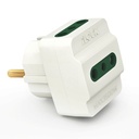 مشترك حائطي 3 مخرج 3500 وات LOCK
